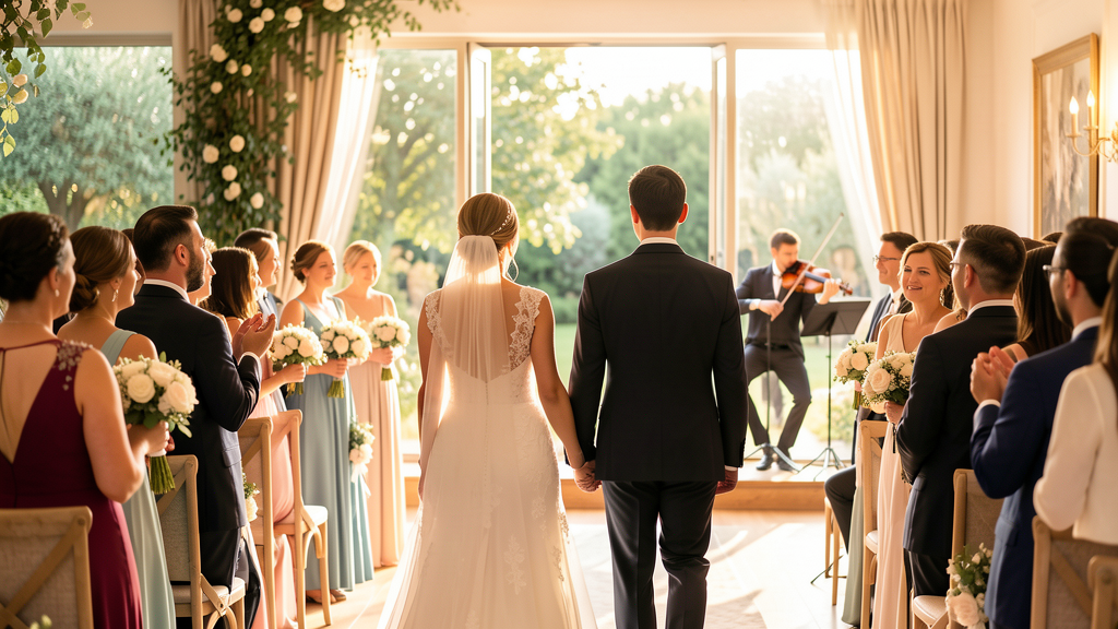 Musiques de mariage en émotion pendant une cérémonie